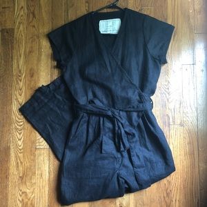 Not Perfect Linen Jumpsuit